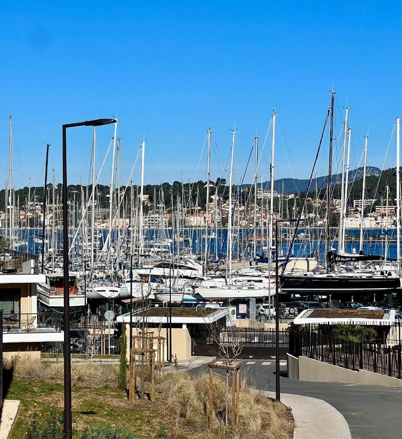 Apartamento L'Apart'83 - T2 Classe 5 Etoiles - Belle Vue Sur La Baie Du Lazaret Saint-Elme Exterior foto